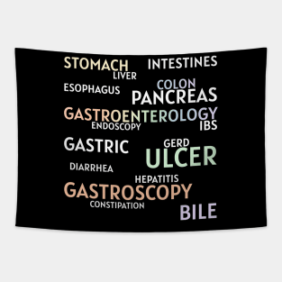 Gastroenterology Words Tapestry