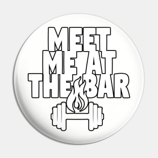 Meet Me At The Bar Pin