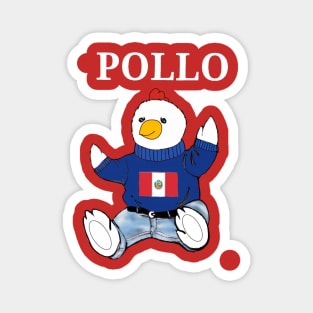 Pollo bear de Peru Magnet