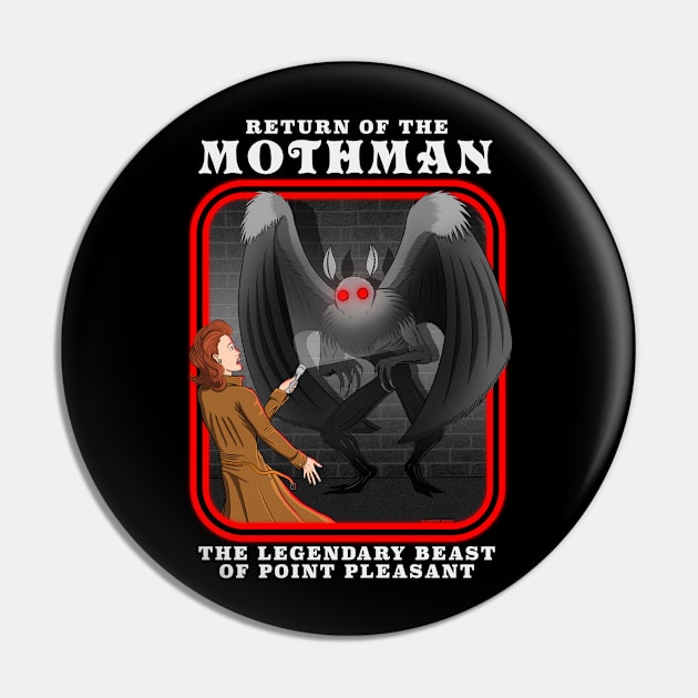 Return of the Mothman Pin by Justanos