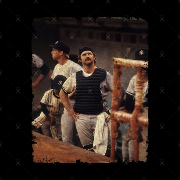 Thurman Munson in New York Yankees by PESTA PORA