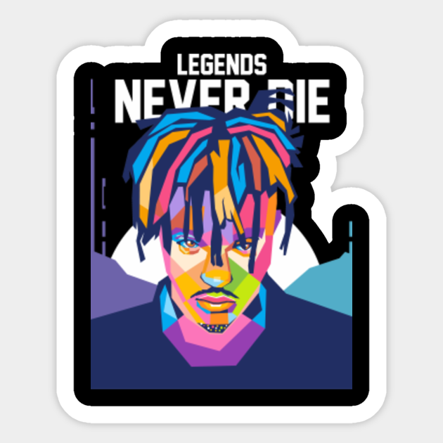Legends never die, juice - Juice Wrld - Sticker