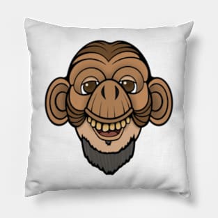 Monkey Boy Pillow