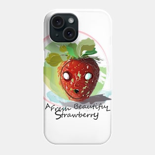 A FRESH BEAUTIFUL STRAWBERRY Phone Case