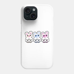 Three Chibis (Sheepish) Phone Case