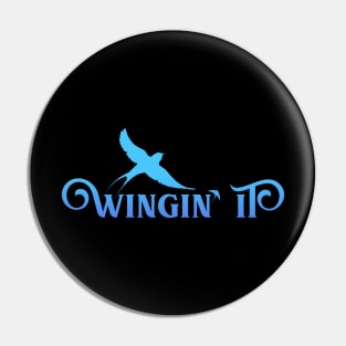 Wingin It Birds Board Game Pin