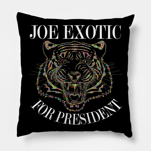 joe exotic for president Pillow by karascom