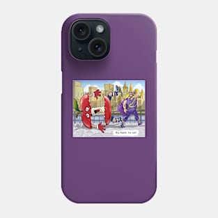 Minnesota Vikings Fans - Kings of the North vs Not So Big Apples Phone Case