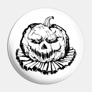 Zombie pumpkin. The terrifying smile of Jack's pumpkin. Pin