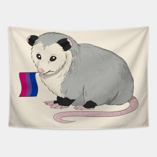 Bisexual Pride Opossum Tapestry