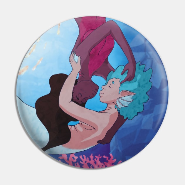 Mermaids Pin by XanaNouille