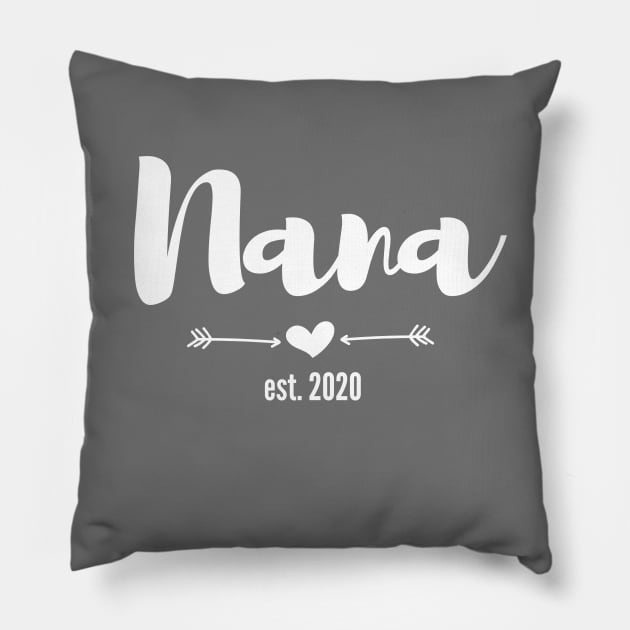 Nana Est 2020 Pillow by Hello Sunshine