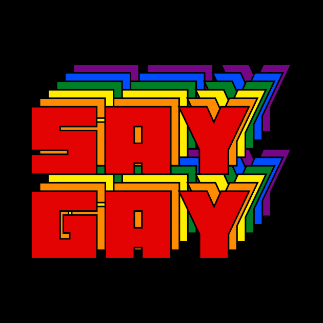 Say Gay by n23tees