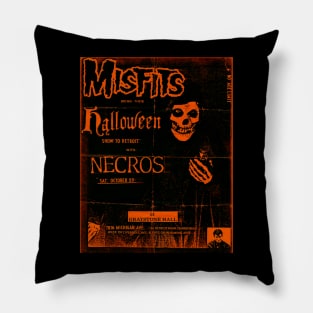 Halloween Punk Rock Show (Detroit, 1983) Pillow