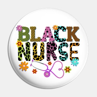 Black Nurse Pin