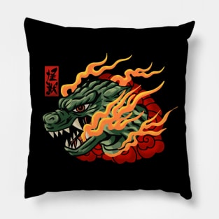 dragon head Pillow