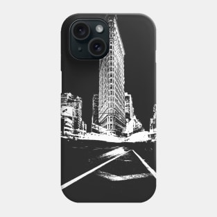 Flat Iron Building NY Phone Case