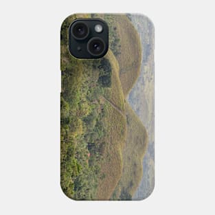 The Chocolate Hills, Carmen, Bohol, Philippines Phone Case