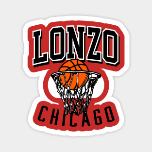 Lonzo Chicago Basketball Magnet