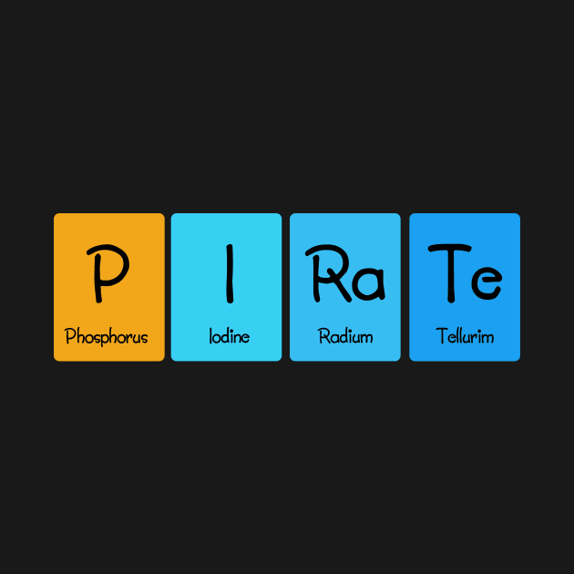 Pirate Chemistry Periodic Table Science by Science Puns