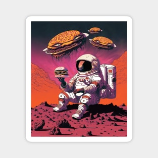 Burger Aliens Magnet