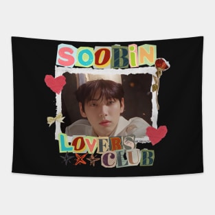 Soobin Lovers Club TXT Scrapbook Tapestry