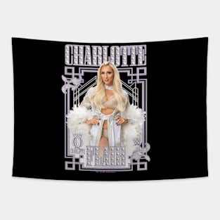 Charlotte Flair Royal Bling Sassy Portrait Tapestry