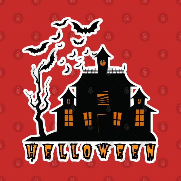 Halloween haunted house by SYAO