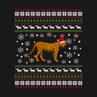 Cheetah Christmas Gift T-Shirt