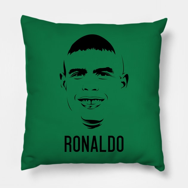 Ronaldo Lima Pillow by InspireSoccer