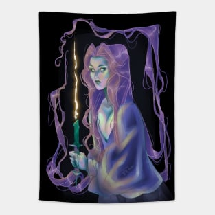 Candle Ghost 2021 Tapestry