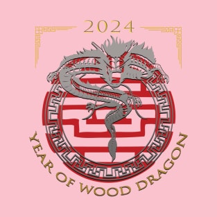 Chinese New Year of Wood Dragon 2024 T-Shirt