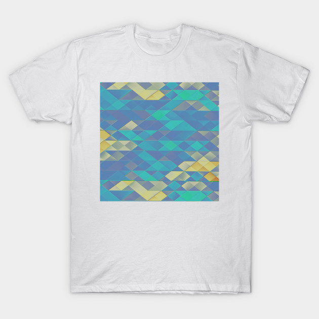 Discover Geometry abstract design - Face Masks - T-Shirt