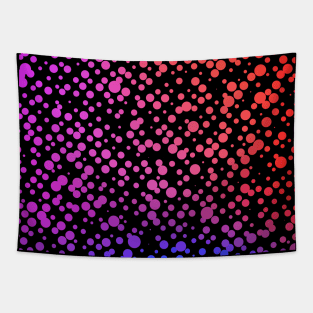 Chaotical pink dots Tapestry