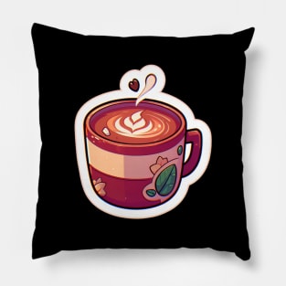 Coffee Retro Vintage Since Roast Established Pillow