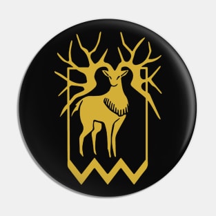 Golden Deer Emblem Pin