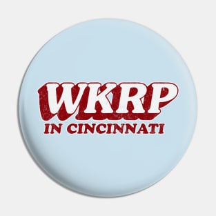 WKRP in Cincinnati - vintage logo Pin