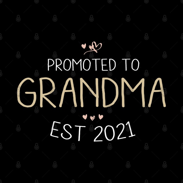 promoted to grandma est 2021 by foxredb