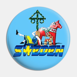 Sweden Pin