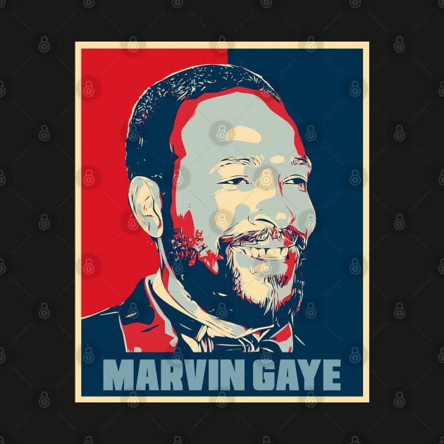 Marvin Gaye Hope Poster Art by Odd Even