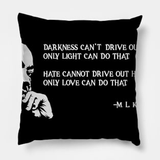 Martin Luther King Quote Freedom Protest MLK Gift Pillow