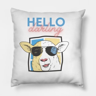 Hallo Darling Sheep Pillow