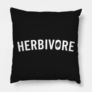 Herbivore Minimal Black Pillow