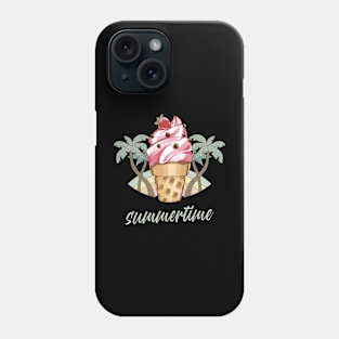 Summertime Ice Cream Phone Case