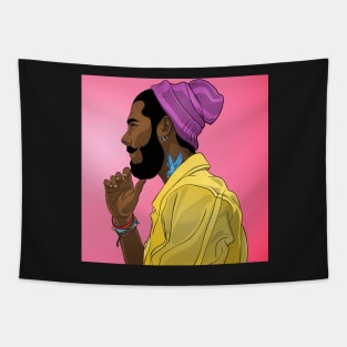 Black Boy Joy Tapestry