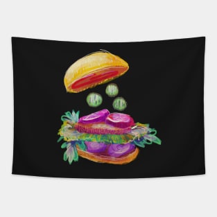 Burger Burger Tapestry