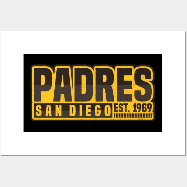 City Connect San Diego Padres Wall Art