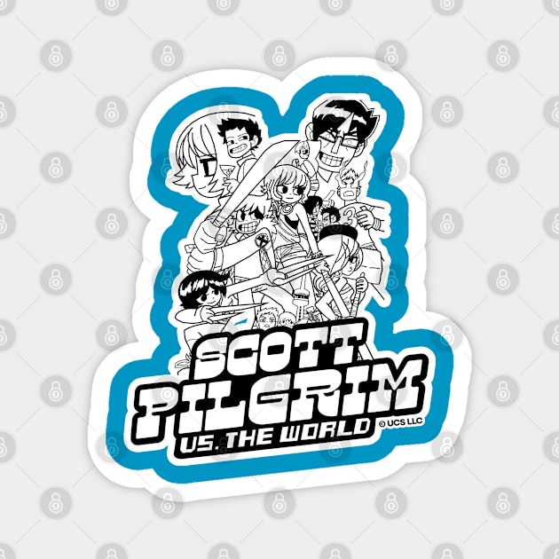 Scott Pilgrim Magnet by SerenityByAlex