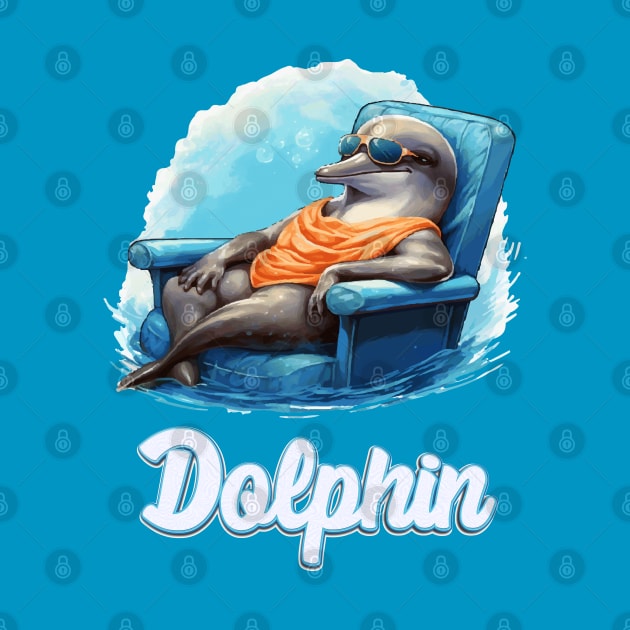 Dolphin Relaxing by ArtfulDesign