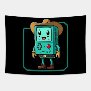 Cowboy BMO Tapestry